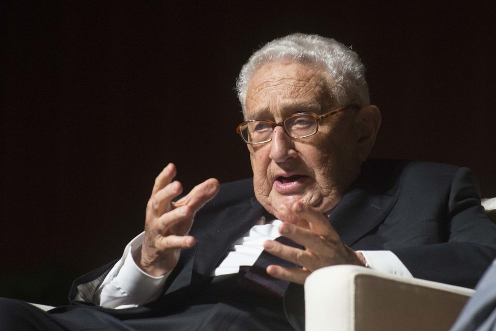 Henry Kissinger hoiatas - kui USA ei leia Hiinaga rahulikku teineteisemõistmist, lõppeb praegu valitud konfrontatsiooni kurss maailmale katastroofiga